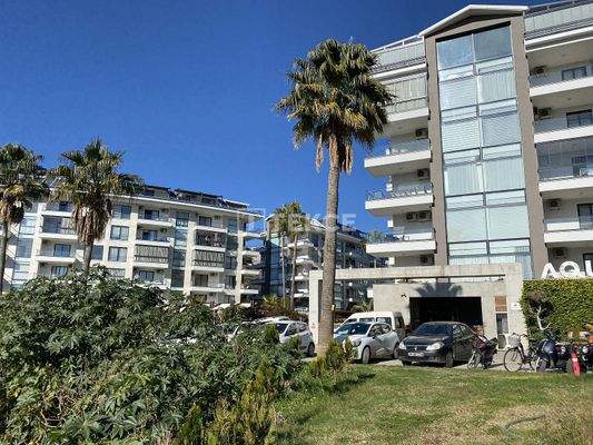 Furnished Apartment in Social Complex Near the Beach in Alanya