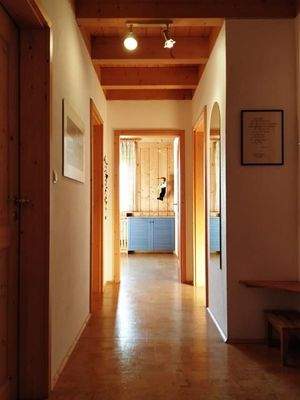 Flur zu den Schlafzimmern