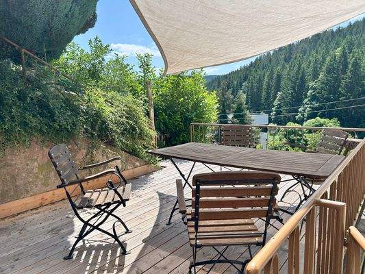 gemütlicher Sitzplatz 