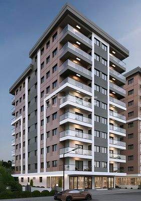 Apartments with Park and City Views in Bayraklı İzmir