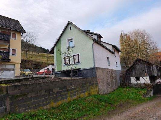 Seiten-und Rückansicht Haus 2