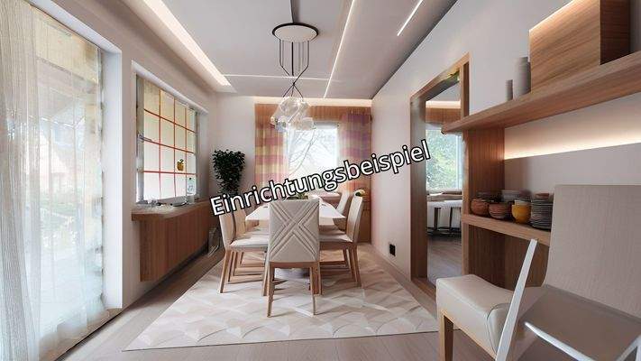 Essbereich - Einrichtungsbeispiel