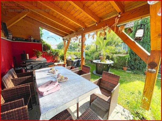 Überdachter Freisitz