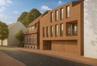 Münsterstraße 7, historische Villa und der ergänzende Neubau