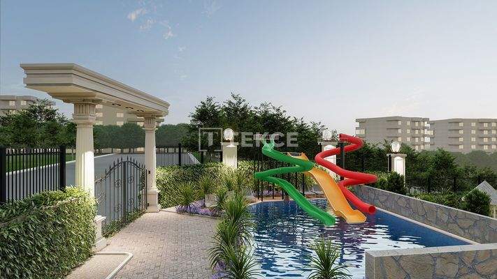 Sea View Apartments in a New Project in Mersin Ayaş