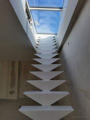 Treppe zur Dachterrasse WE 10