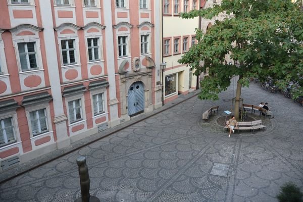 Aussicht von der Wohnung