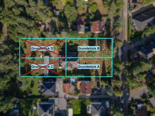 Grundstücksteilung (Extern)