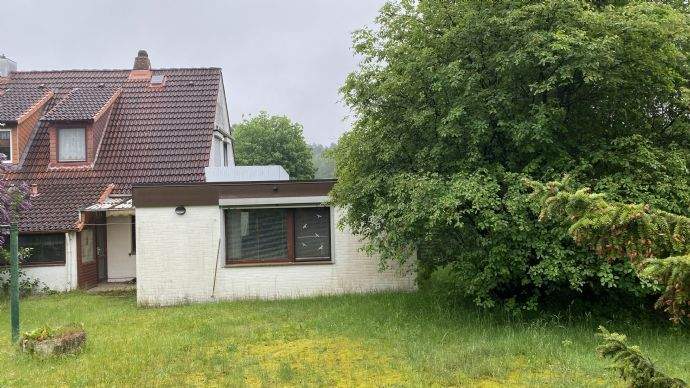 rückseitiger Blick auf das Haus