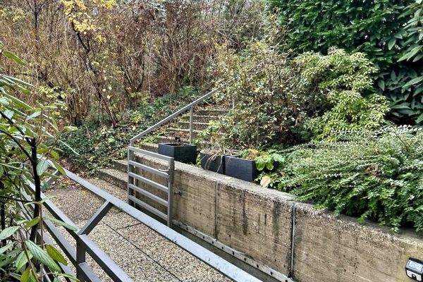 Zuwegung zum Laubengang