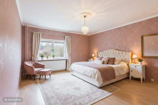 „Beispielhafte Modernisierungsvisualisierung“ Schlafzimmer