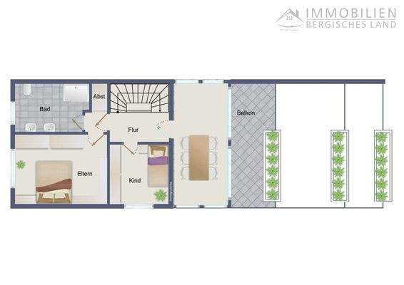 Grundriss Obergschoss