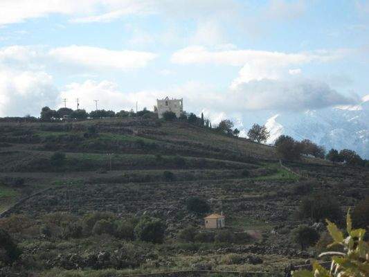 Kreta, Atsipopoulo: Schöne geräumige Villa mit Meerblick und Bergblick zu verkaufen