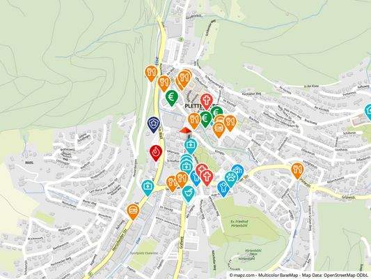 Geolyzer Kartenausschnitt