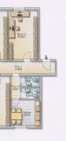 Merching Büros, Büroräume, Büroflächen 