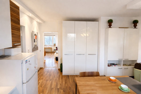 Blick Richtung Wohnzimmer