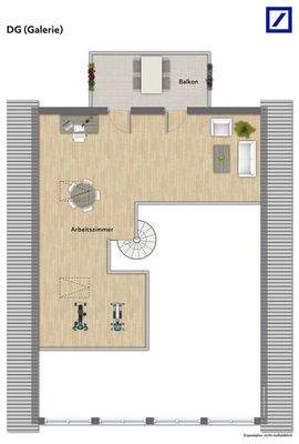 Dachgeschoss / Galerie