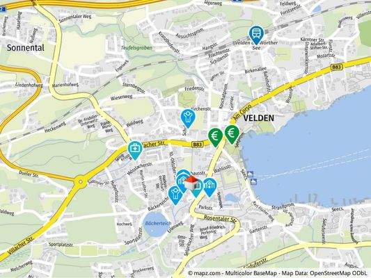 Geolyzer Kartenausschnitt