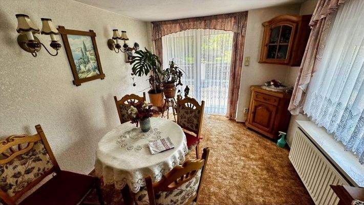 Speisezimmer im Obergeschoss