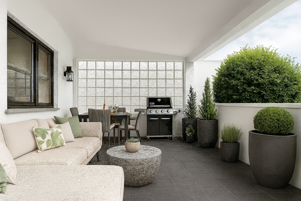 Visualisierung Terrasse