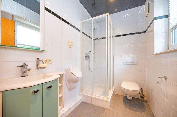 Gäste-WC mit Dusche