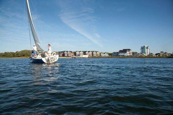 Seegeln Hafenpromenade