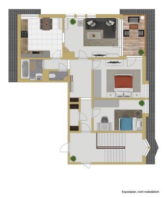 Grundrissplan