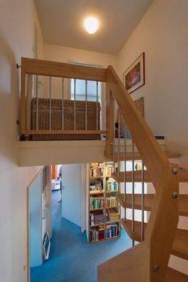 Treppenhaus ins Dachgeschoss