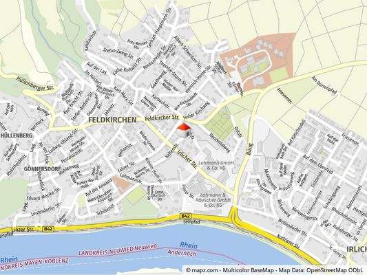 Geolyzer Kartenausschnitt