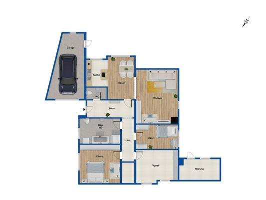 Grundriss Erdgeschoss