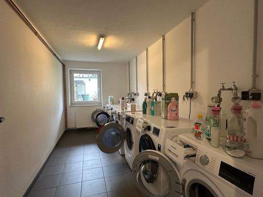 Waschplätze für Waschmaschine und Trockner für alle Wohnungen