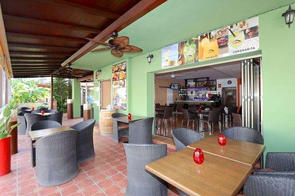 Überdachte Terrasse