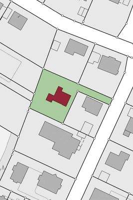 Lageplan mit Altbestand