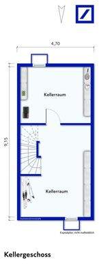 Grundriss Kellergeschoss