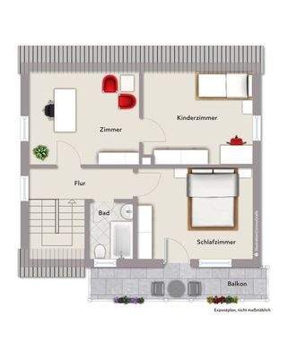 Grundriss Dachgeschoss