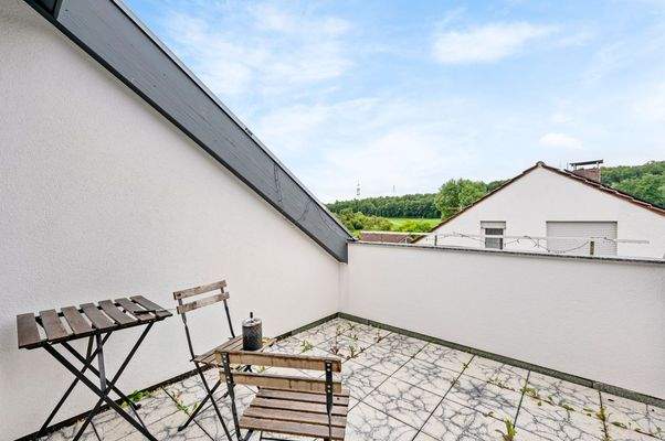 Dachgeschoss: Dachterrasse