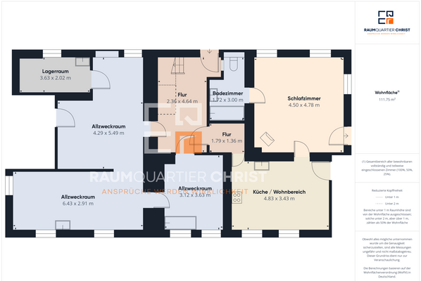Grundriss Haus 2 Erdgeschoss