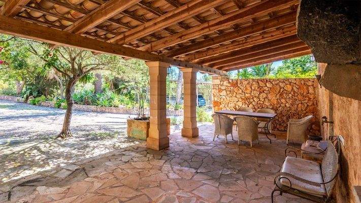 Santany Mallorca Finca zu verkaufen Terrasse BBHS-BAL-0873