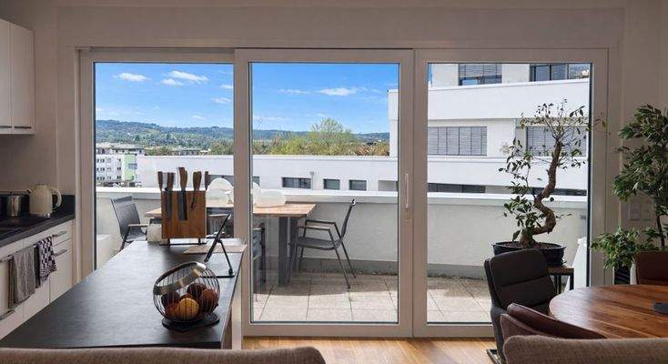 Offene wohn-/Essküche 