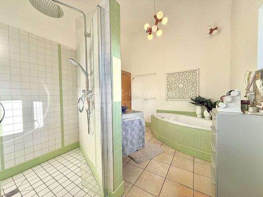 Badebereich mit Dusche