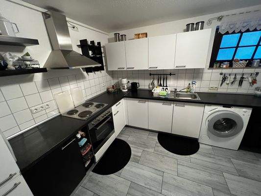 Küche im Untergeschoss 