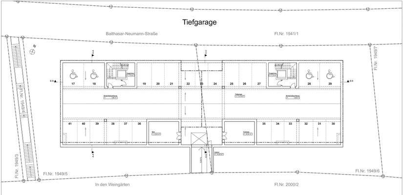 Tiefgaragenplan