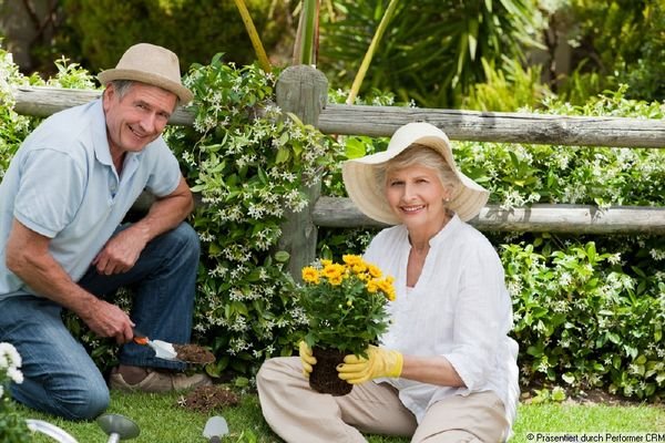 Gartenarbeit ist schön 