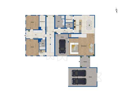 Grundriss EG möglicher Neubau