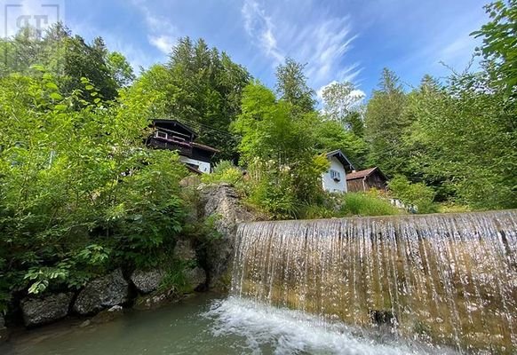 Hausansicht vom Alpbach