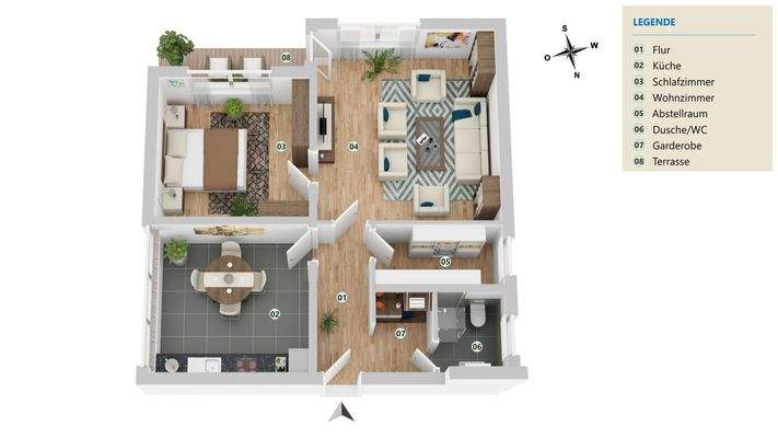 Grundriss UG / Souterrain