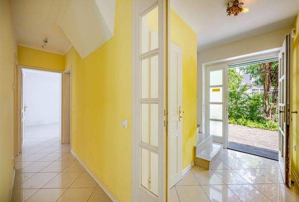 Heller Eingangsbereich