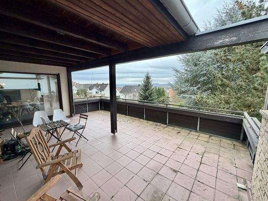 Terrasse Hauptwohnung