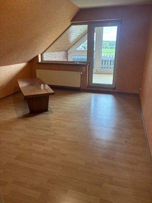 Wohnzimmer im Dachgeschoss