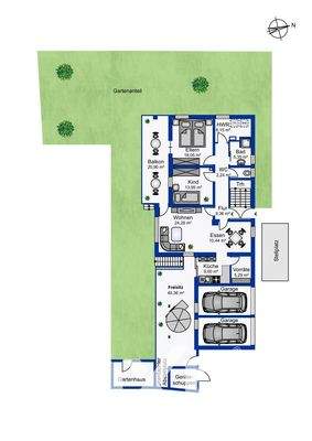 Grundriss Erdgeschoss